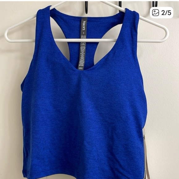 Vuori Royal Blue Racerback Tank - Picture 2 of 4